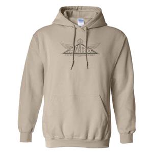 Avro Aircraft Vintage Logo Hoodie Sand 2X-LARGE