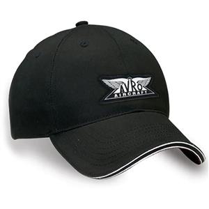 Avro Aircraft Crested Cap Black