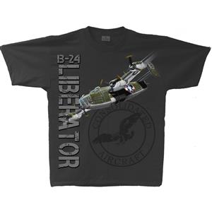 B-24 Liberator T-Shirt Charcoal SMALL