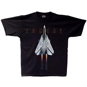 F-14 Tomcat Vintage T-Shirt Silver LARGE