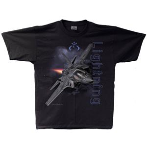 F-35 Lightning II T-Shirt Black LARGE