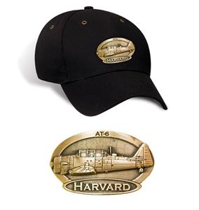 Harvard Brass Badge Cap Black