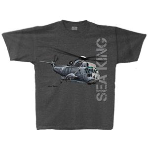 Sea King T-Shirt Grey LARGE