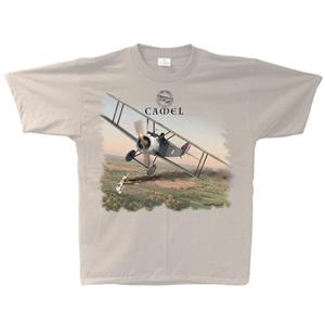 Sopwith Camel Flight T-Shirt Sand/Beige 2X-LARGE