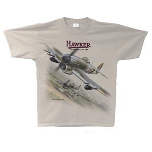 Hawker Typhoon 1B T-Shirt Sand 2X-LARGE