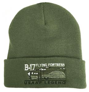 B-17 Flying FortressUS Legend Beanie Military Green