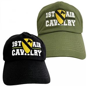1st Air Cavalry Cap Black