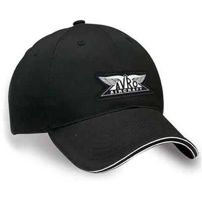 Avro Aircraft Crested Cap Black - Click Image to Close