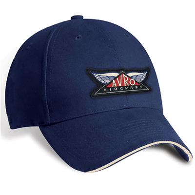 Avro Aircraft Crested Cap Navy Blue - Click Image to Close