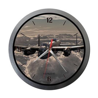 Avro Lancaster Flight Wall Clock - Click Image to Close