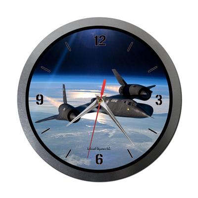 SR-71 Blackbird Wall Clock - Click Image to Close