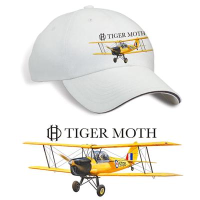 Tiger Moth Printed Cap Stone - Click Image to Close