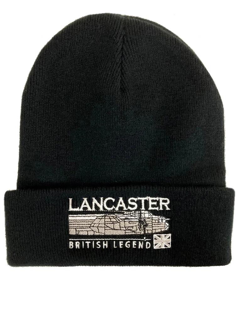 Lancaster British Legend Beanie Black - Click Image to Close