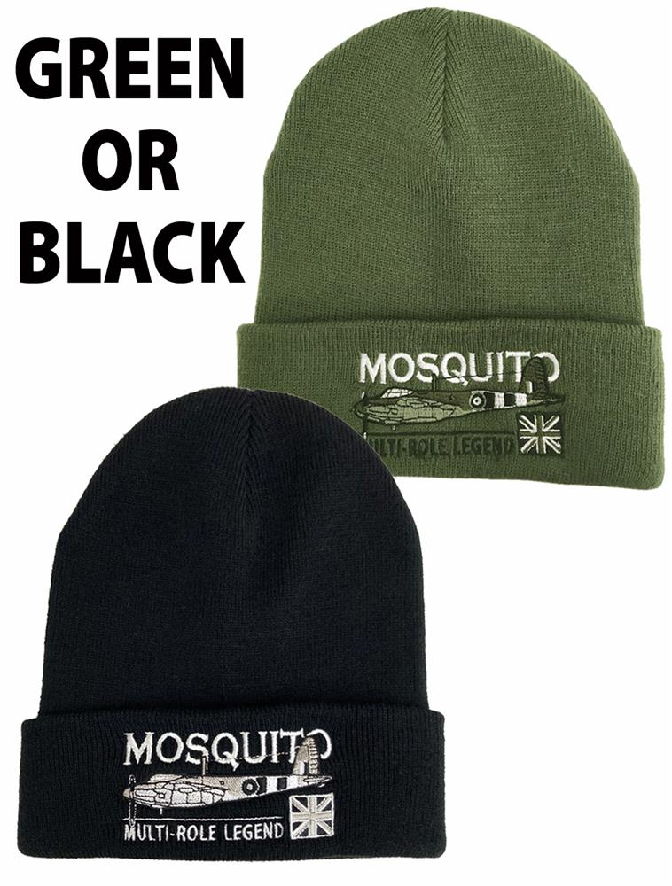 Mosquito British Legend Beanie Black - Click Image to Close