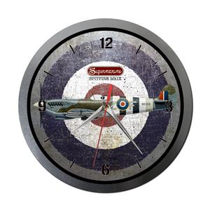 Spitfire Mk IX Profile Wall Clock